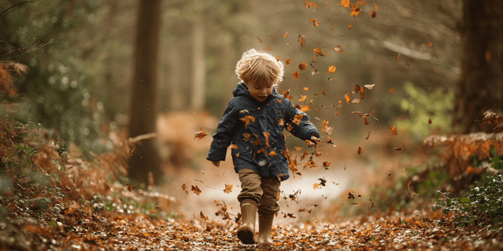 Learning to walk in autumn